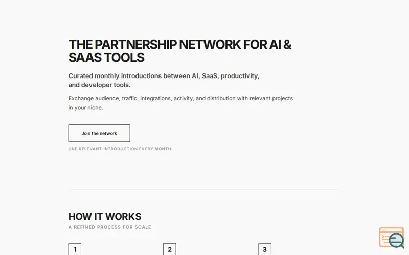 Screenshot of RAST — Partnership Network for AI & SaaS
