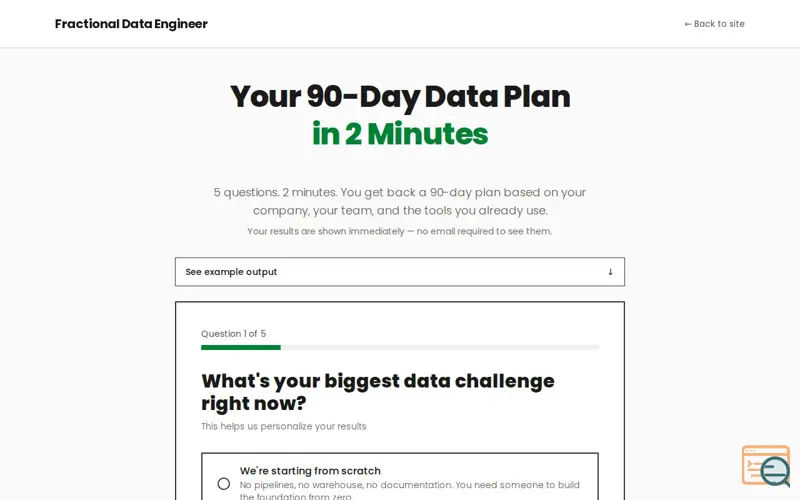 Screenshot of 90-Day Data Plan