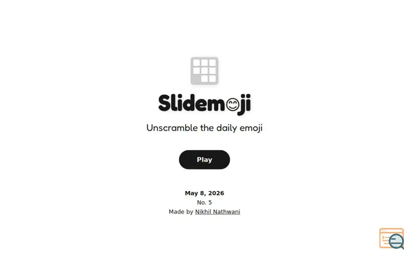 Screenshot of Slidemoji