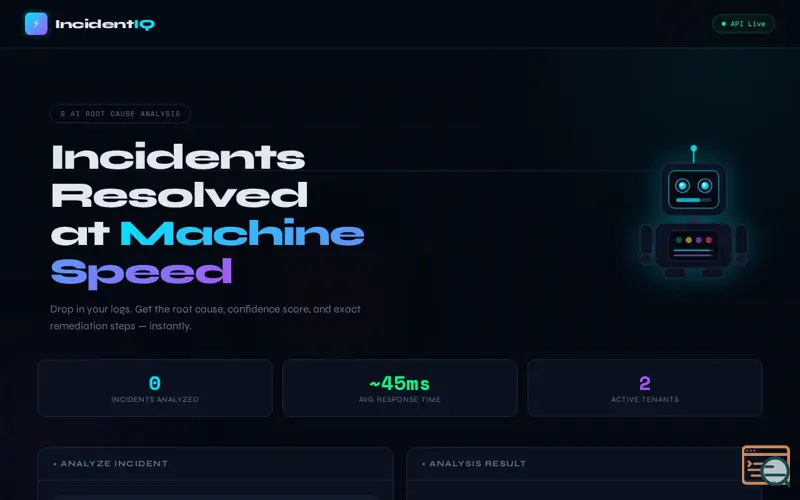 Screenshot of Incident IQ