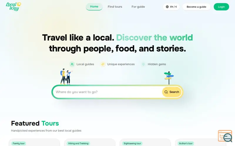Screenshot of Local Way