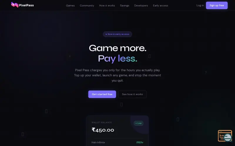 Screenshot of Pixel Pass