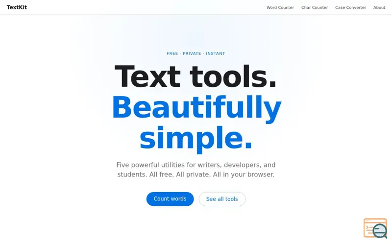 Screenshot of TextKit