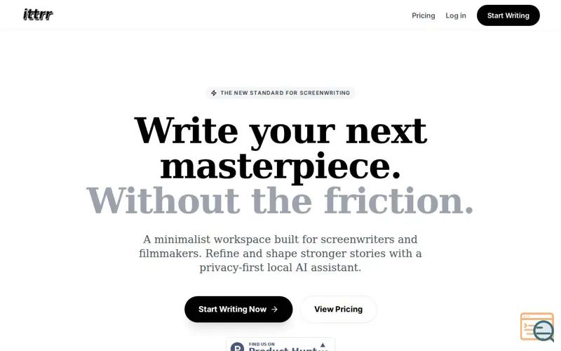 Screenshot of ittrr