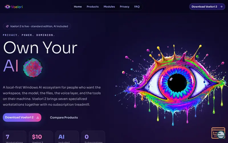 Screenshot of Voelori 2