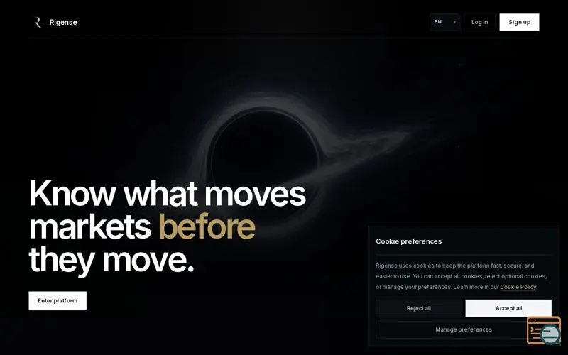 Screenshot of Rigense