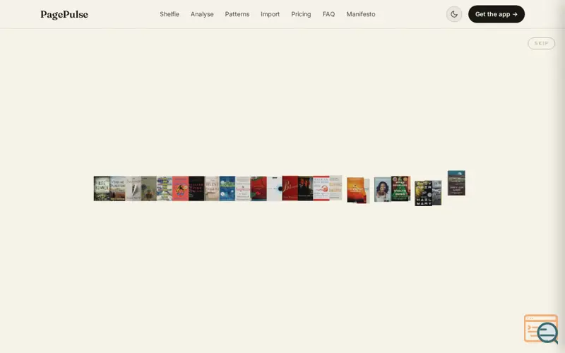 Screenshot of PagePulse