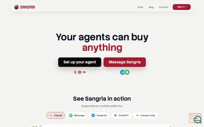 Screenshot of Getsangria