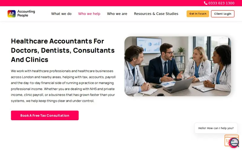 Screenshot of Accounting People ltd, a launch using Trend Micro Email Security