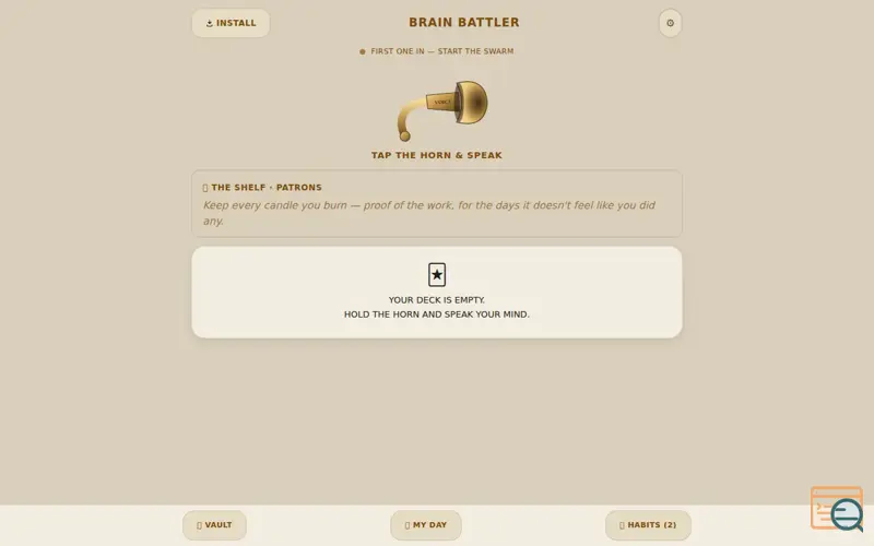 Screenshot of Brain Battler