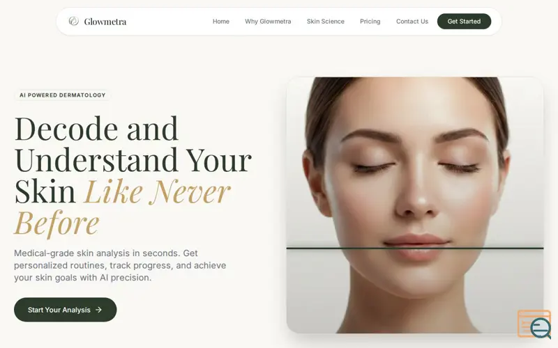 Screenshot of Glowmetra