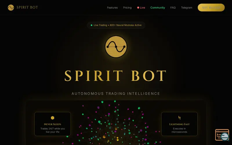 Screenshot of Spirit Bot
