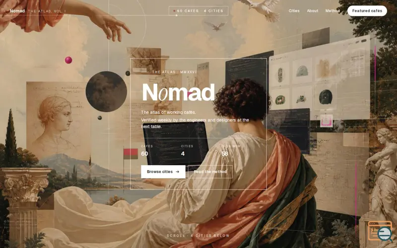 Screenshot of Nomad