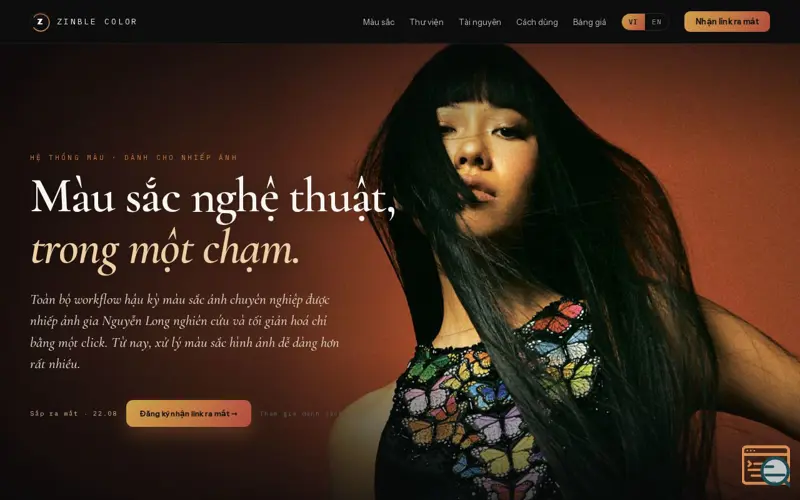 Screenshot of Zinble Color
