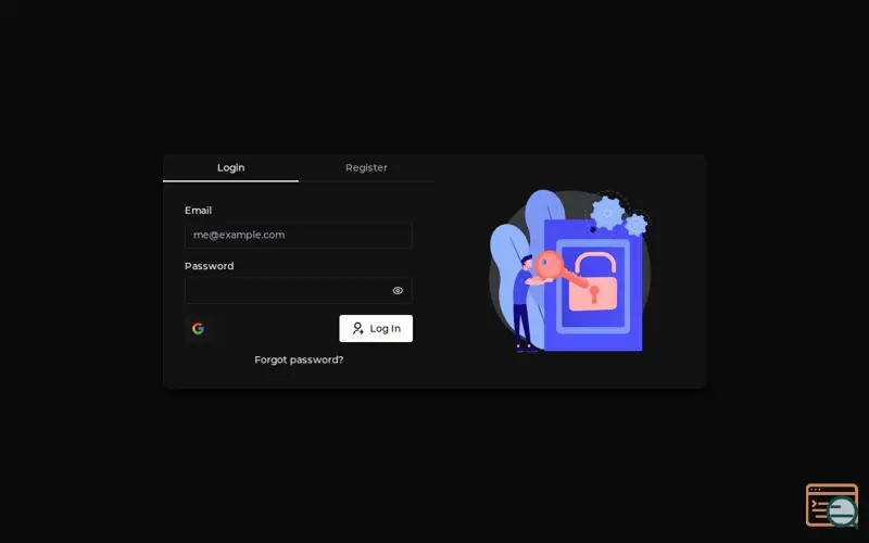 Screenshot of App
