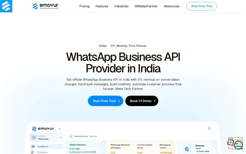 Screenshot of Emovur