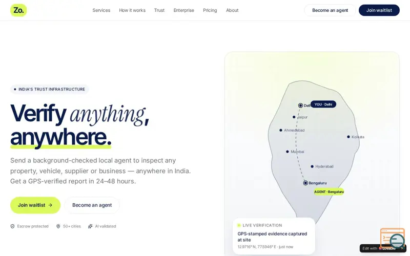 Screenshot of ZooClap