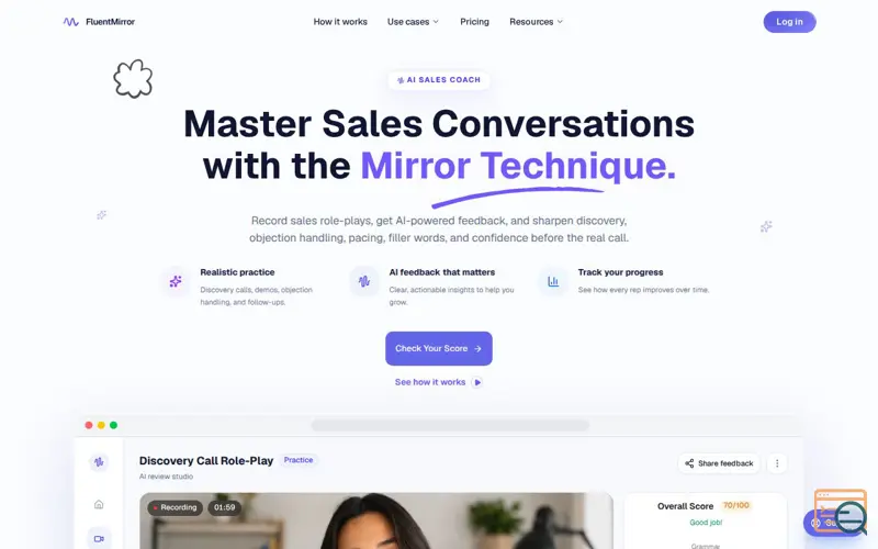 Screenshot of FluentMirror