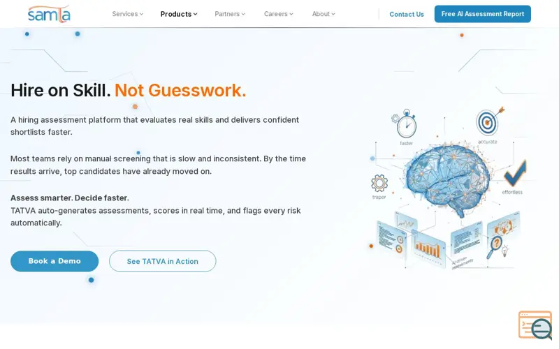 Screenshot of TATVA