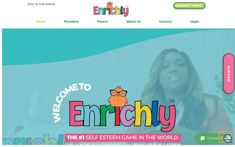 Screenshot of Enrichly