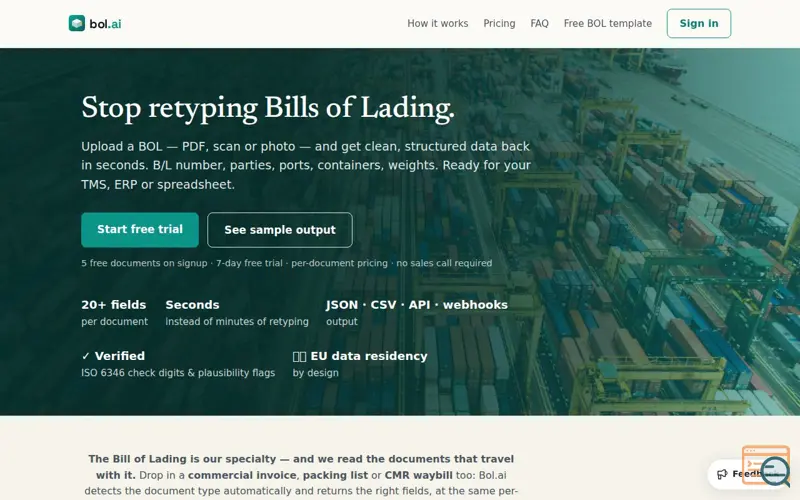 Screenshot of Bol.ai
