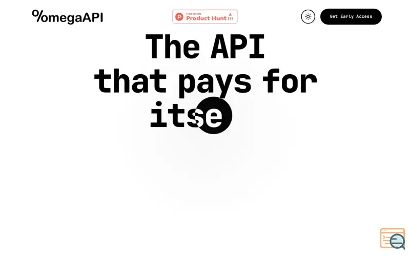 Screenshot of OmegaAPI