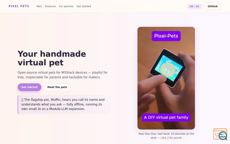 Screenshot of Pixel-Pets