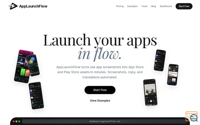 Screenshot of AppLaunchFlow