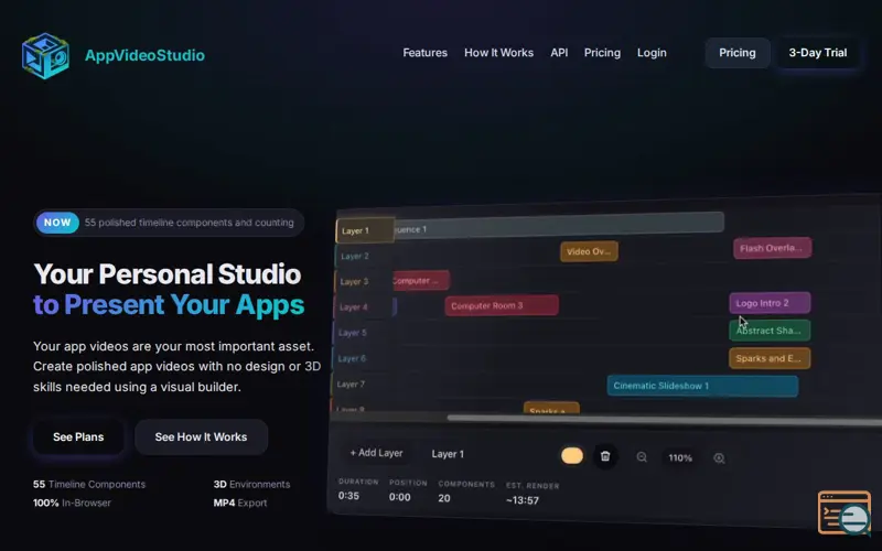 Screenshot of AppVideoStudio