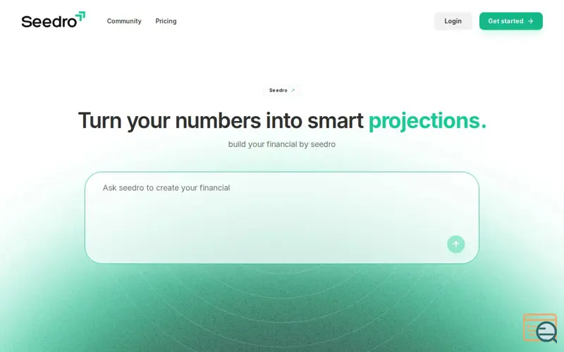 Screenshot of Seedro