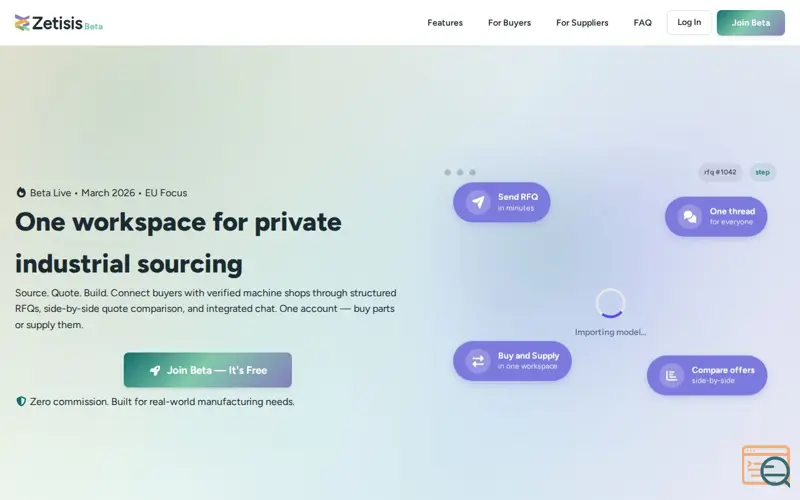 Screenshot of Zetisis