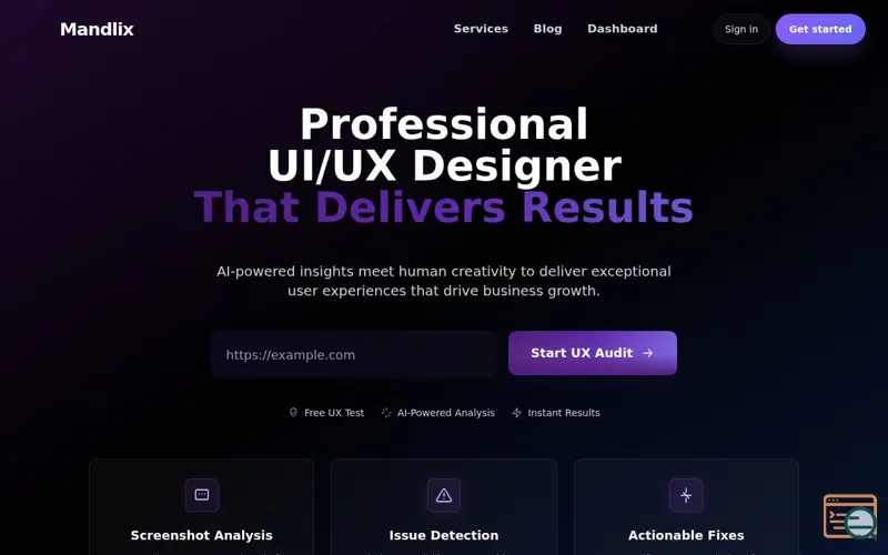 Screenshot of Mandlix