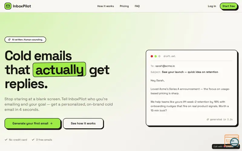 Screenshot of Lovable App