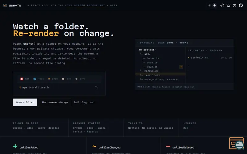 Screenshot of Use-Fs