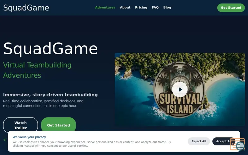 Screenshot of SquadGame
