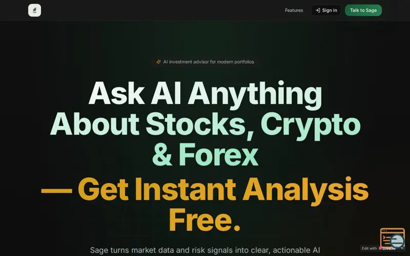 Screenshot of Sage
