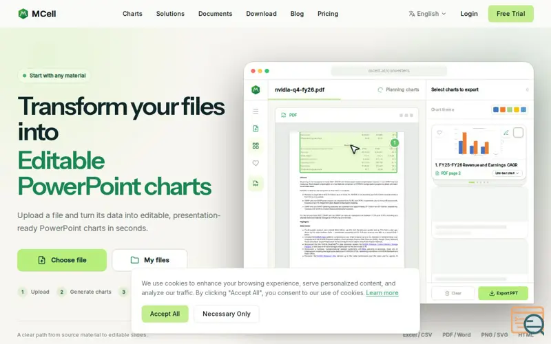 Screenshot of MCell