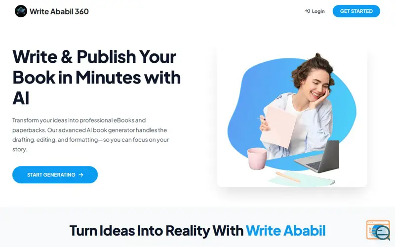 Screenshot of Write Ababil 360