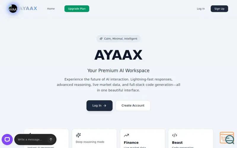 Screenshot of Ayaax