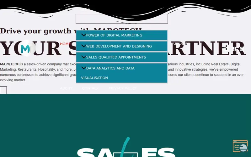 Screenshot of Sales Qualified Appointments only
