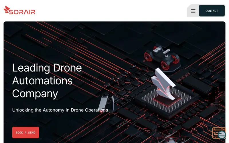 Screenshot of Sorair Technologies