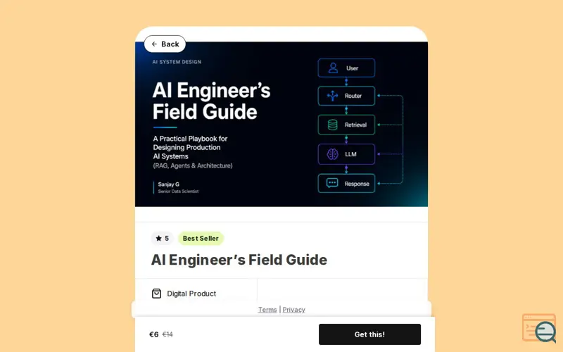 Screenshot of AI Engineer’s Field Guide