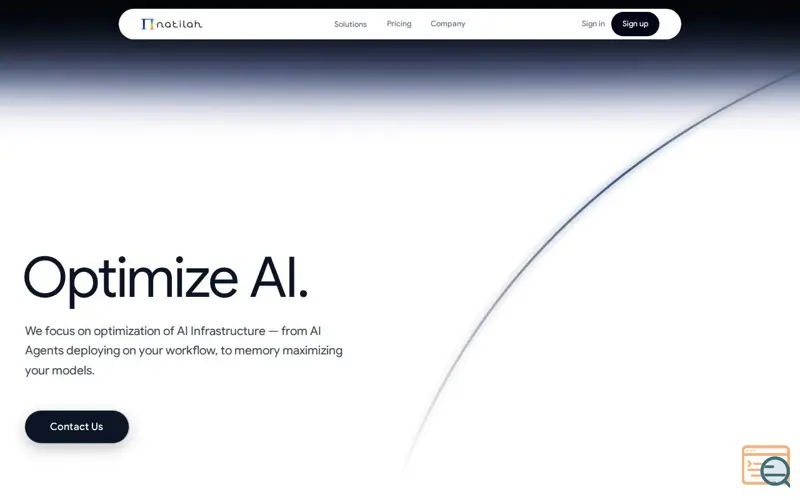 Screenshot of natilah