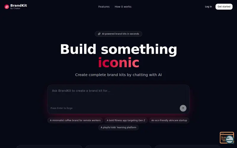 Screenshot of BrandKit by Chakor