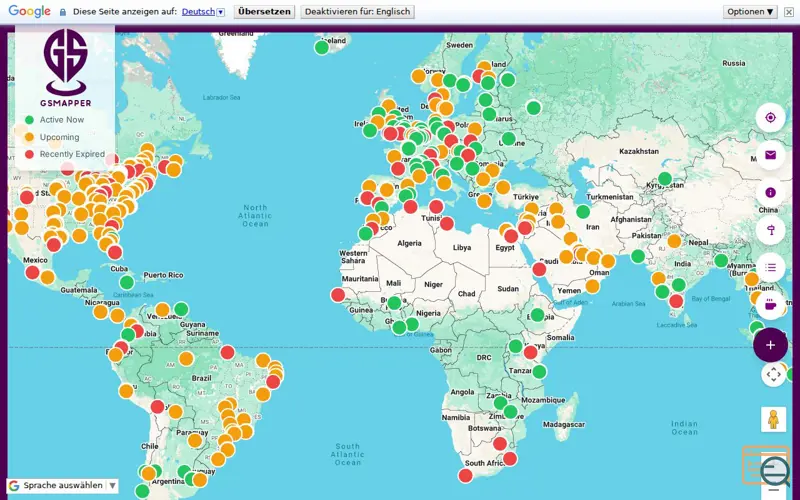 Screenshot of GSMapper