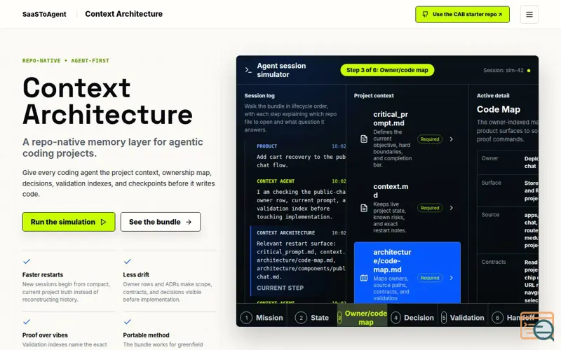 Screenshot of Context Architecture Bundle