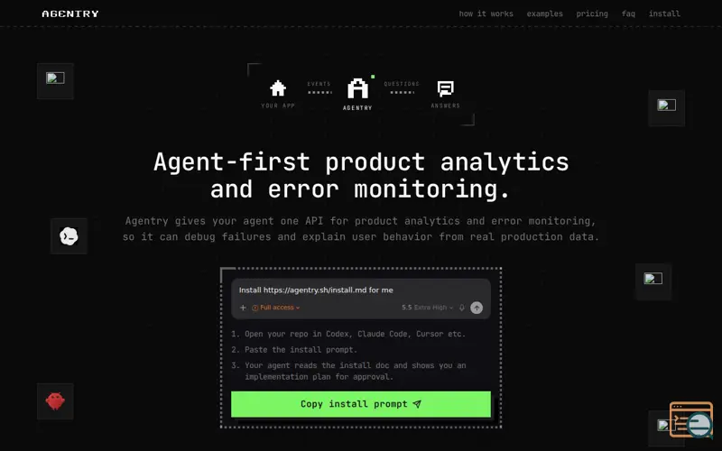 Screenshot of Agentry