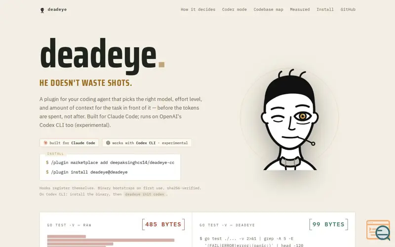Screenshot of DeadEye