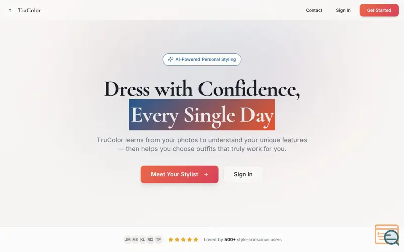 Screenshot of TruColor
