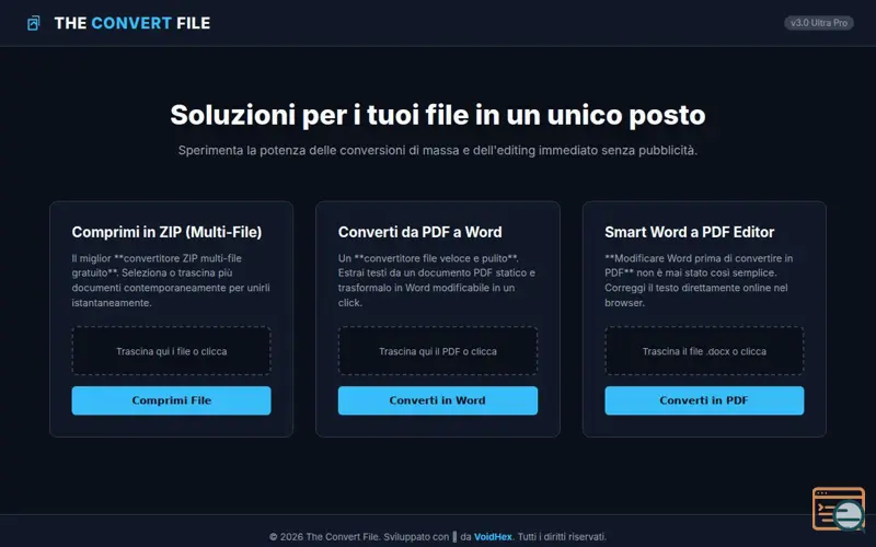 Screenshot of The Convert File